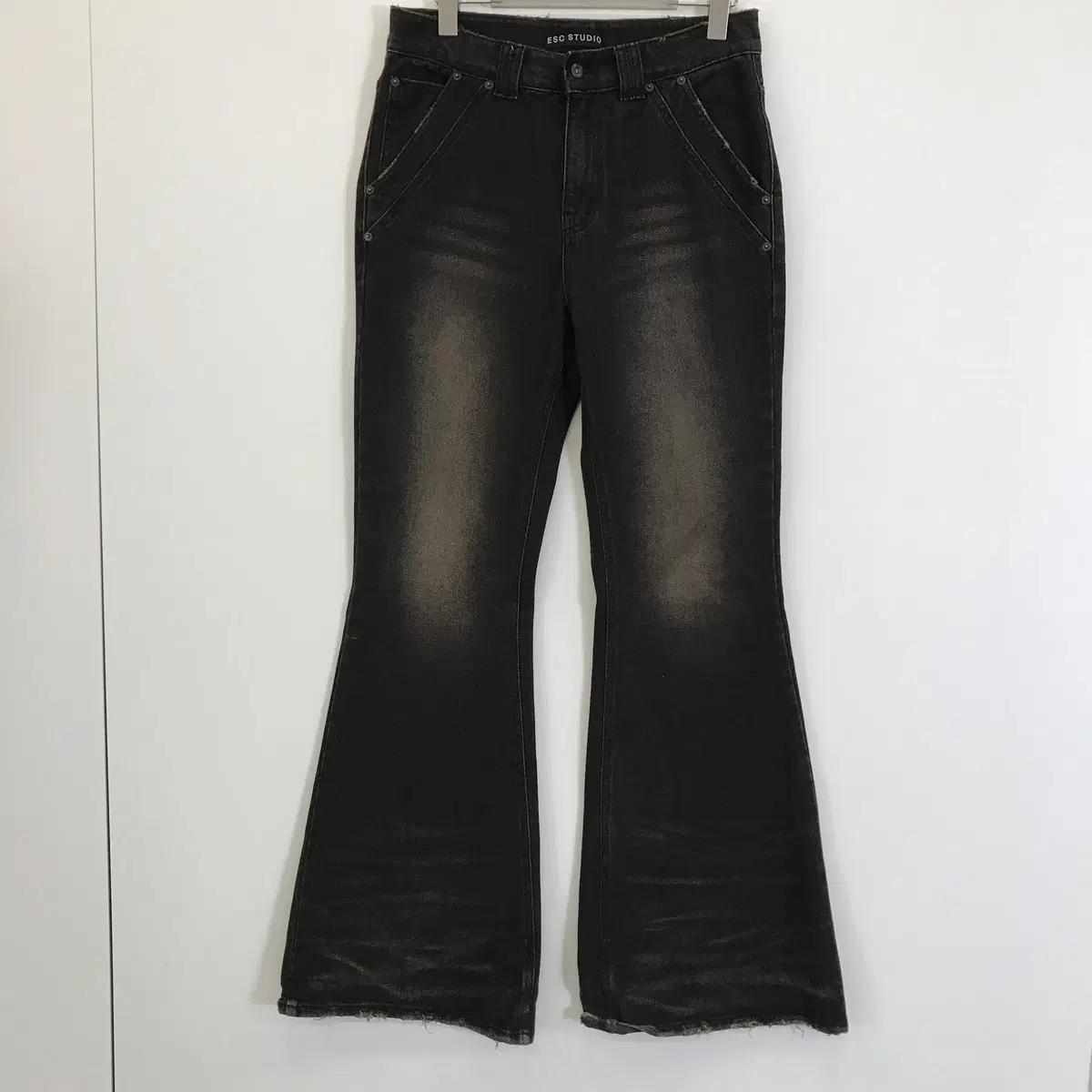 ESC STUDIO wrinkled washing 부츠컷 데님 [1]