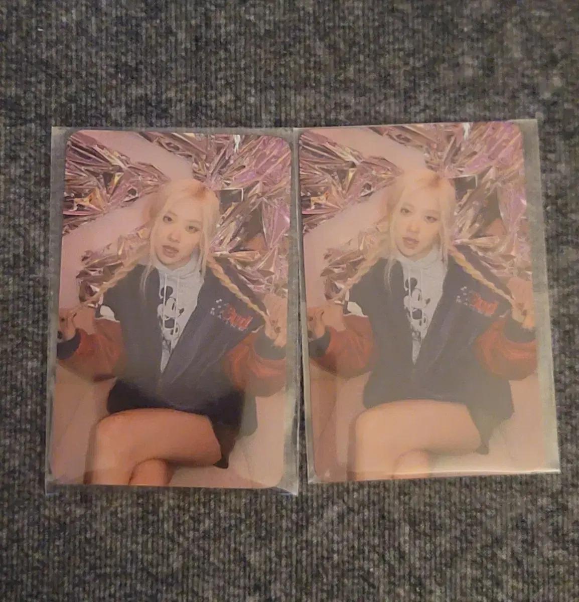 [급처]로제팝업 팬밋업 FAN MEET-UP MD 특전 포토카드 블랙핑크