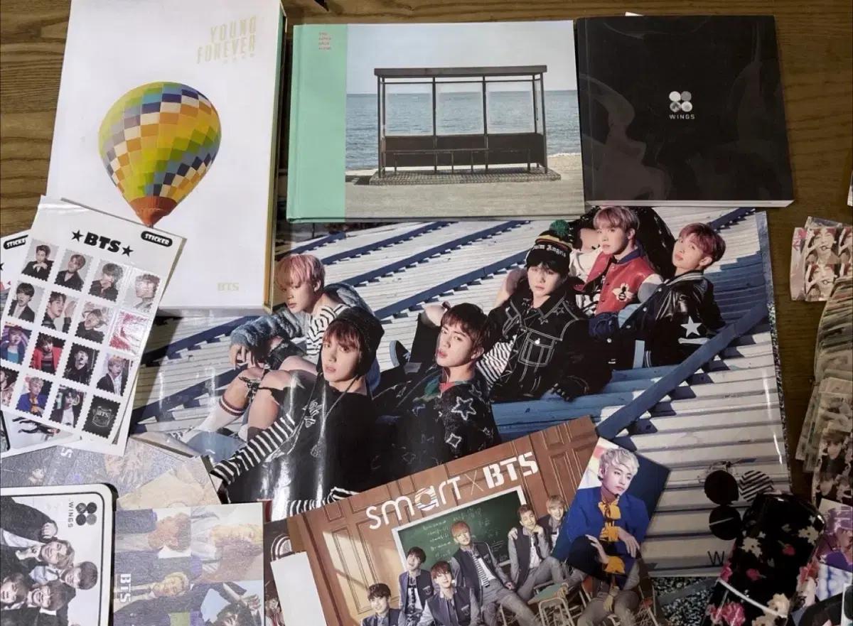방탄소년단 앨범 포카 굿즈 모음