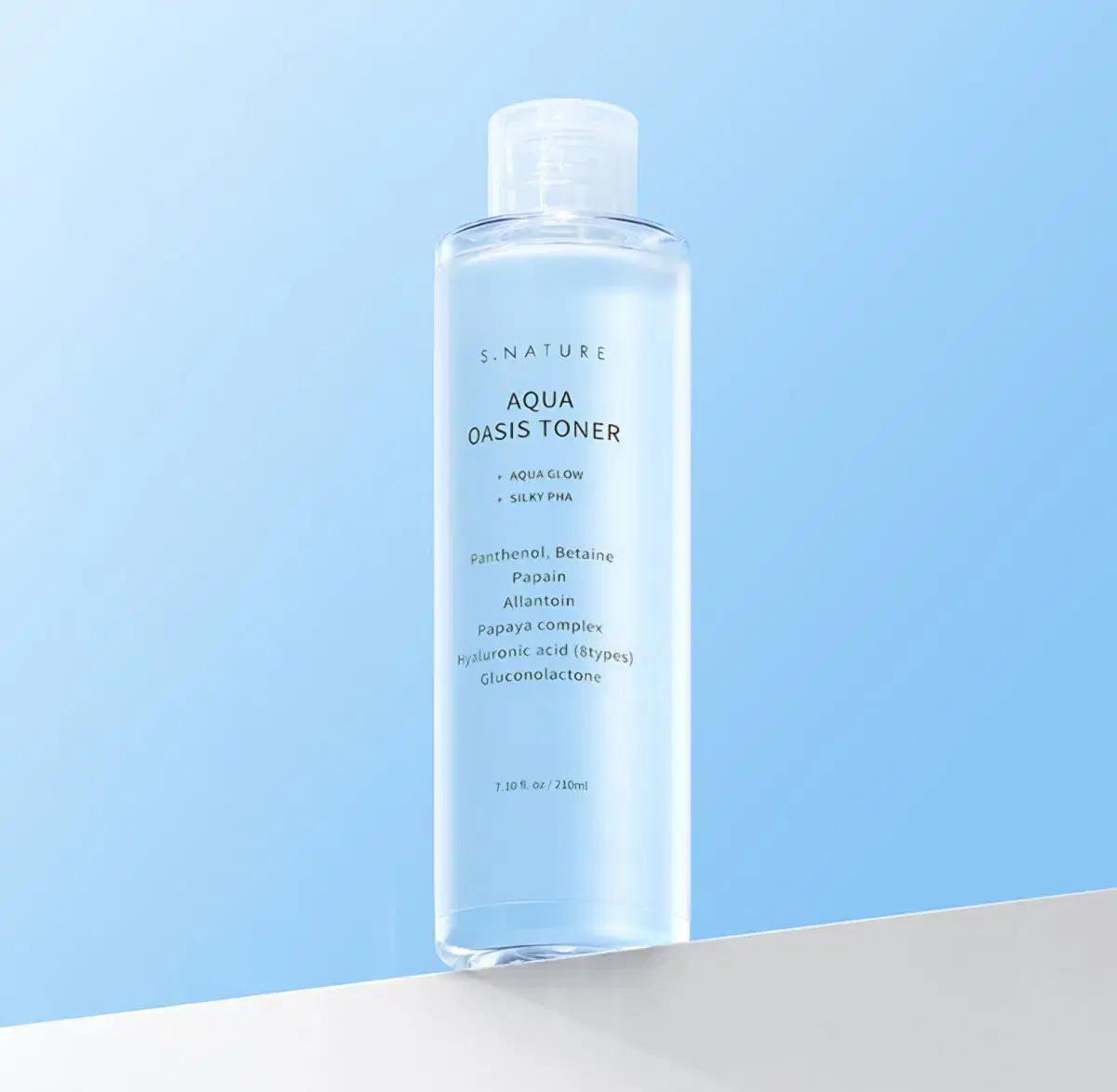 에스네이처 아쿠아오아시스 대용량 토너 300ml