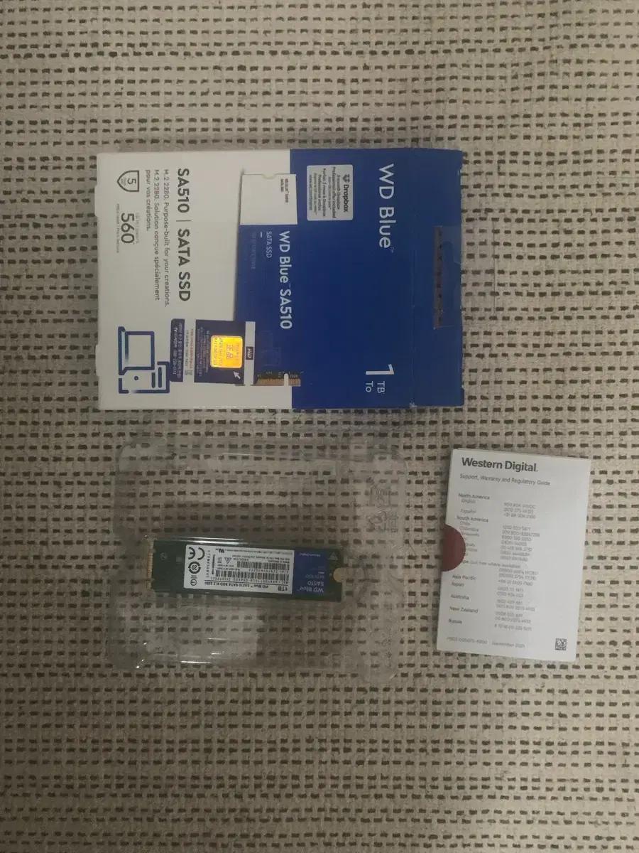 샌디스크 WD Blue SA510 M.2 SATA 1TB