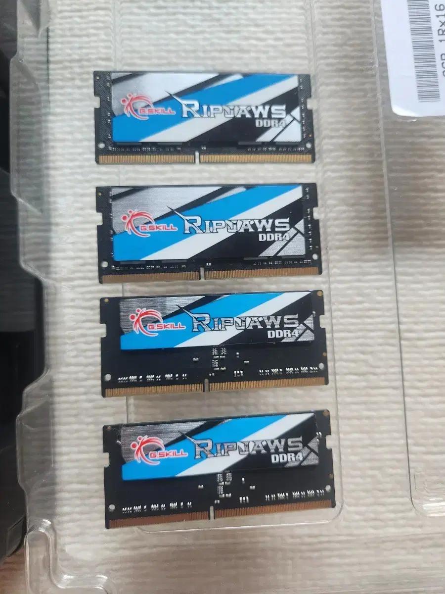 G.Skill 지스킬 립죠스 ddr4 16GB 노트북용 램