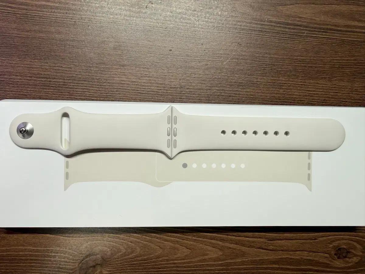 애플워치 스포츠 밴드 38, 40, 41, 42mm (스타라이트)