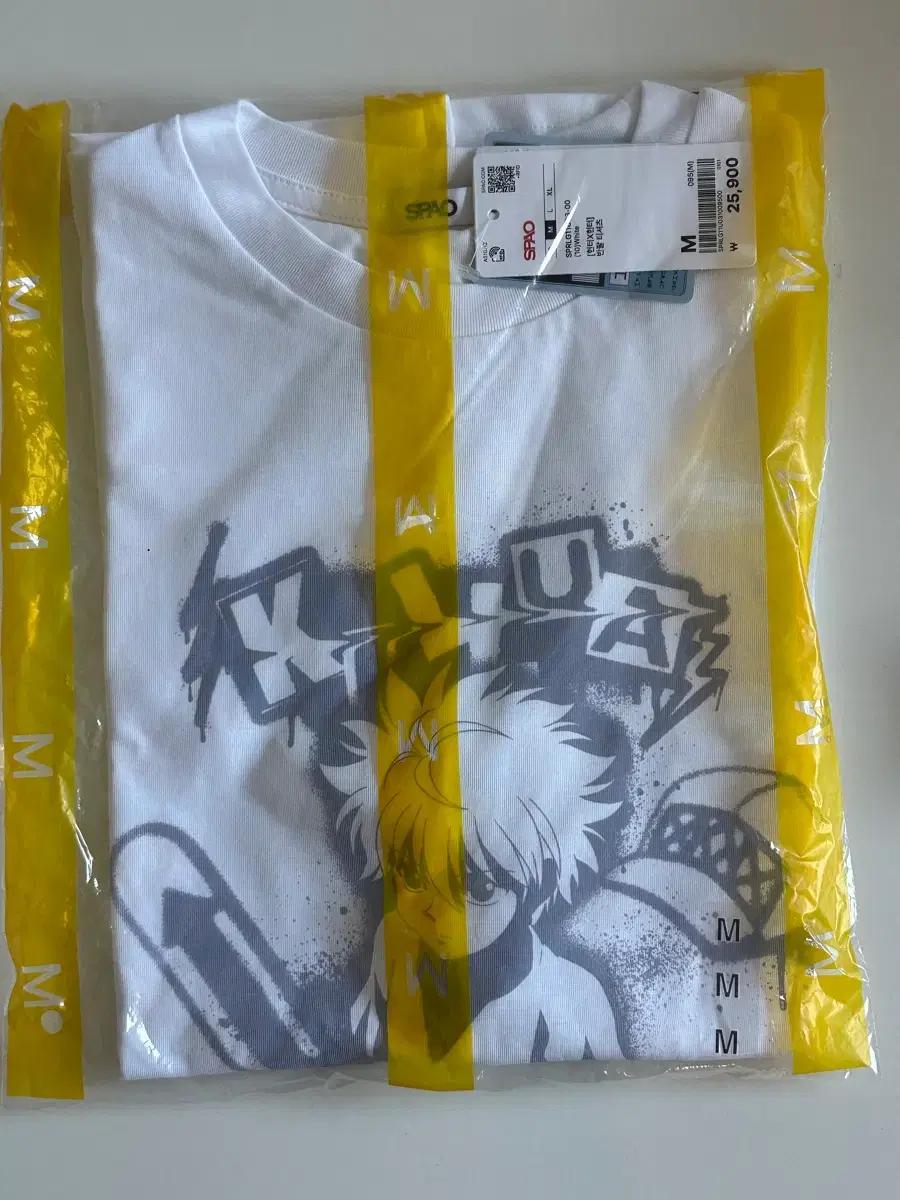 M) 헌터헌터 스파오 키르아 티셔츠 SPAO 콜라보