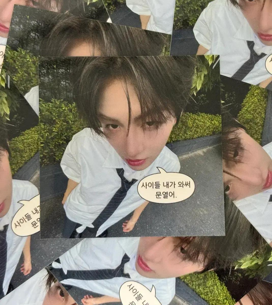 투어스 비공굿 문열어 지훈 도무송/스티커
