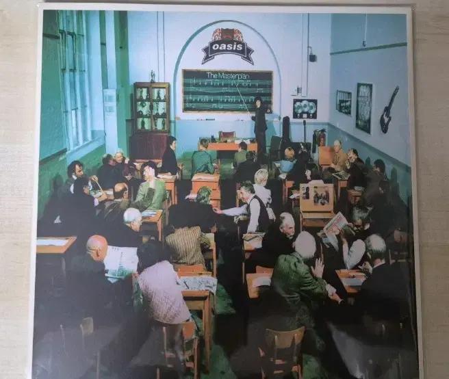 오아시스 The Masterplan lp silver