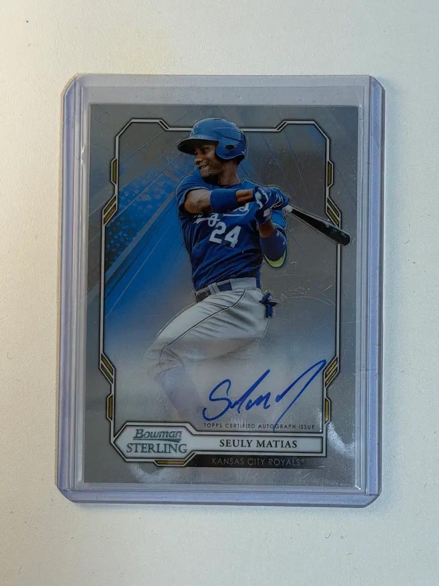 슬리 마티아스 2019 오토 Topps MLB 야구카드