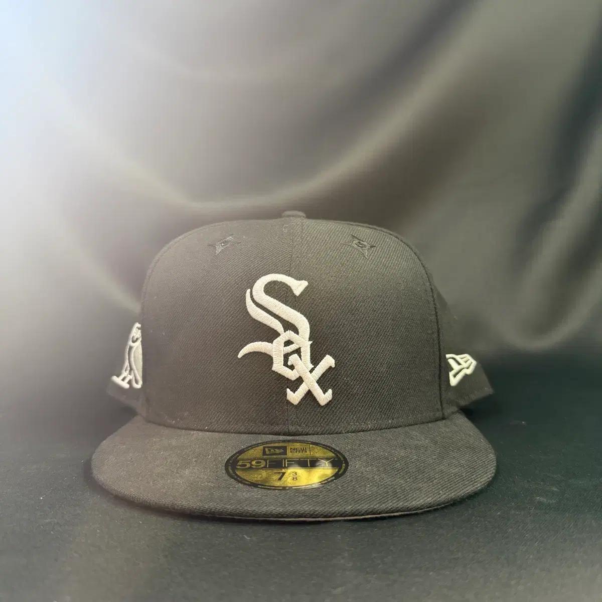 OVO x MLB White Sox New Era cap (mlb모자)