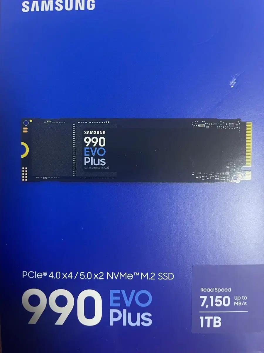 삼성 990 EVO Plus 1TB Nvme 미개봉