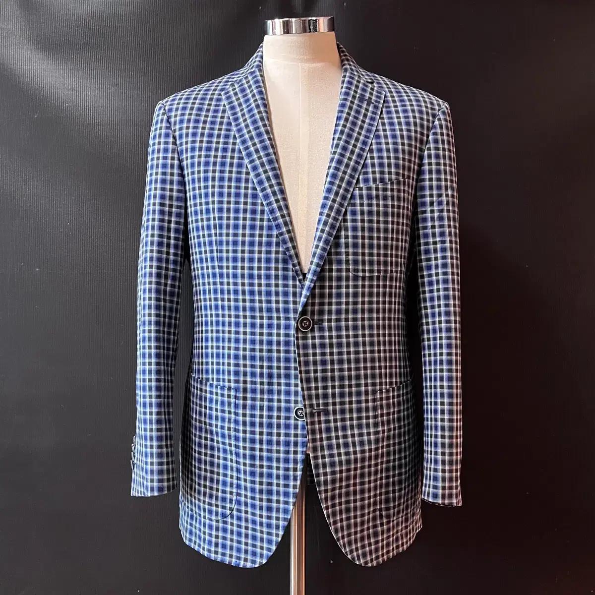 ETRO 에트로 체크 코튼 자켓 / Made in Italy / IT52