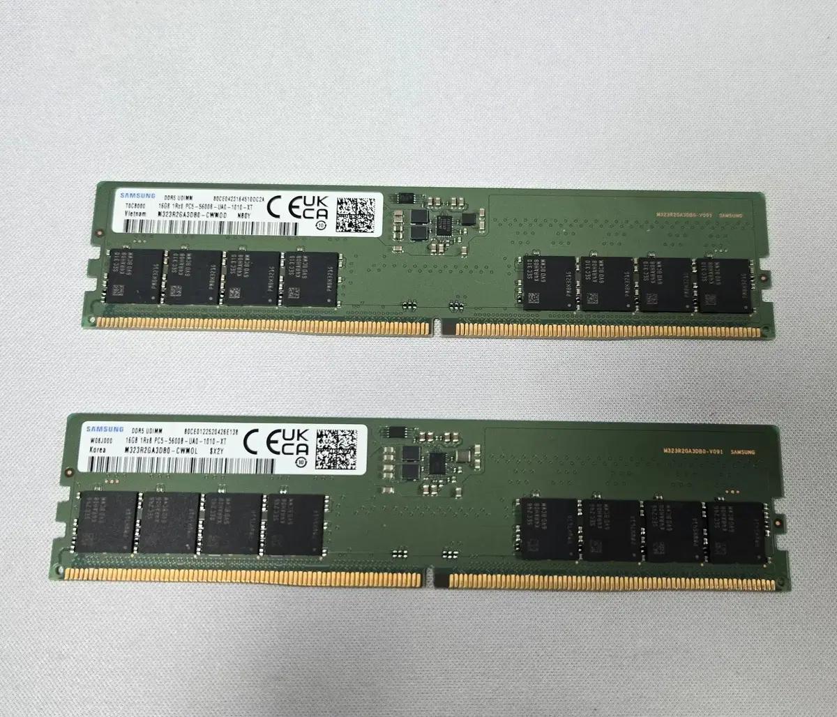 삼성 DDR5-5600 16GB x 2개 (32GB)