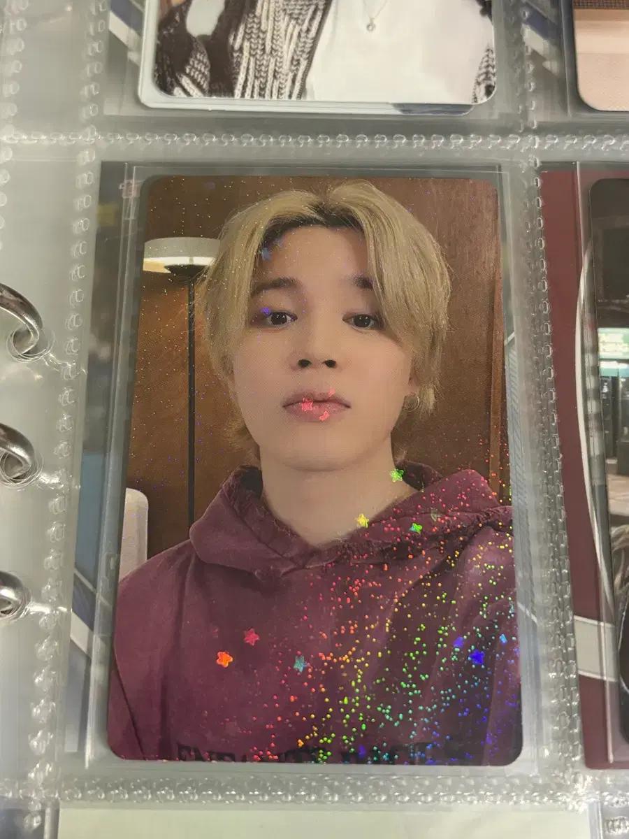 방탄소년단 지민 bts jimin 뮤즈 muse 일본 특전 포카 홀로그램
