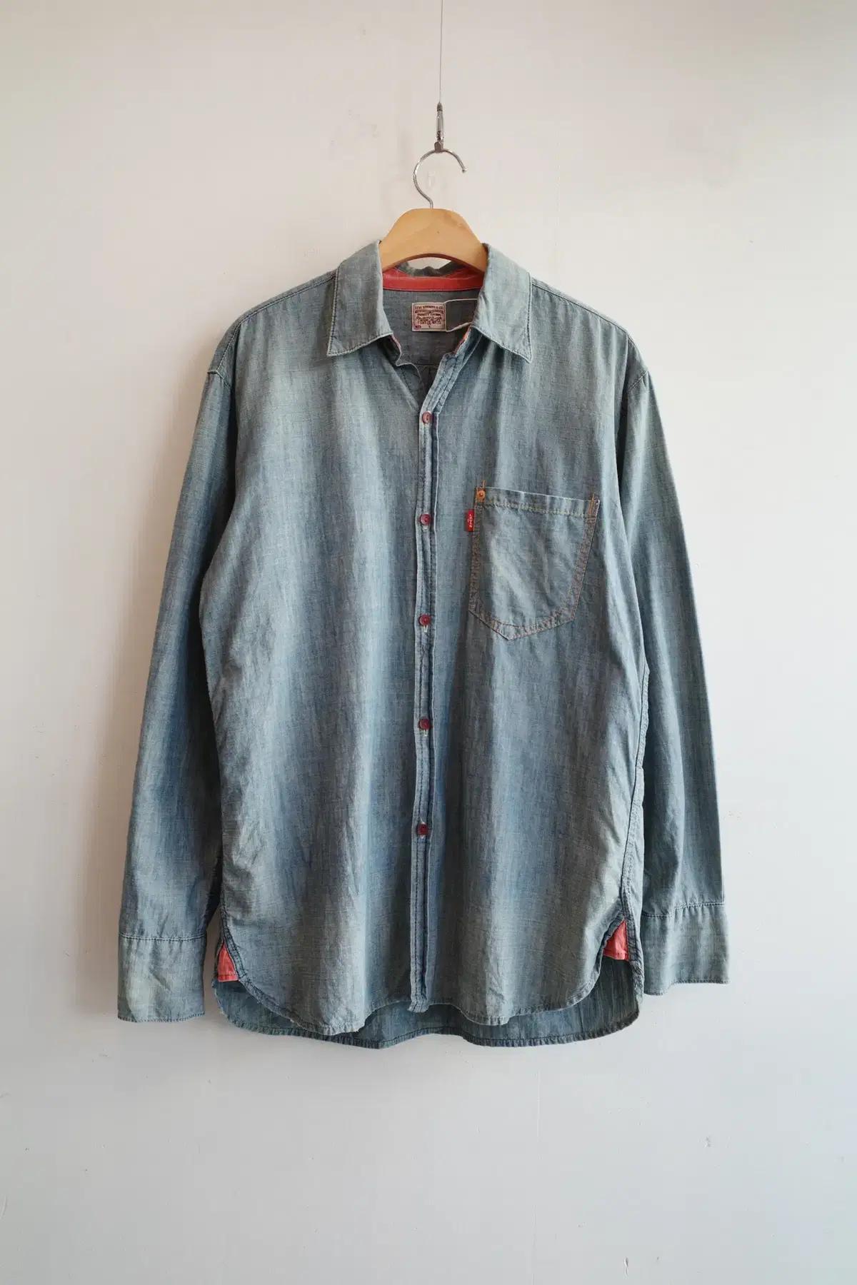 Levis 리바이스 샴브레이 셔츠