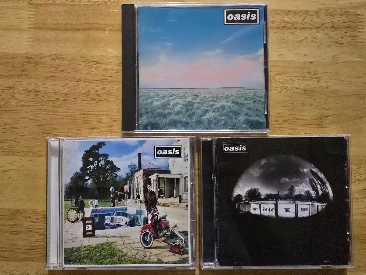 CD 음반 oasis 오아시스 EP, 앨범 3장