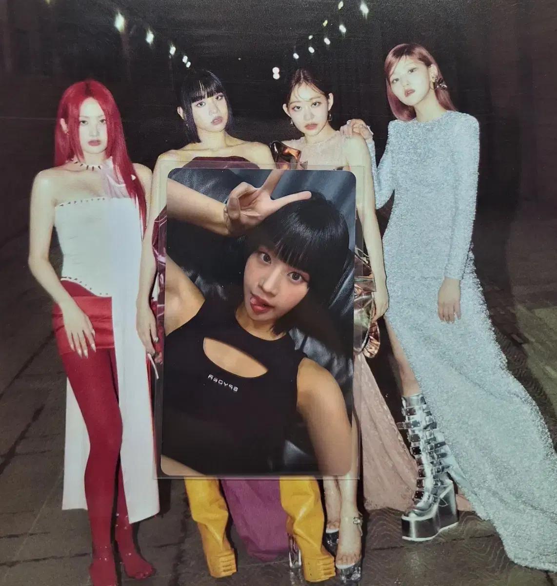 키오프 키스오브라이프 나띠 스파이더 콜라보 포카 판매