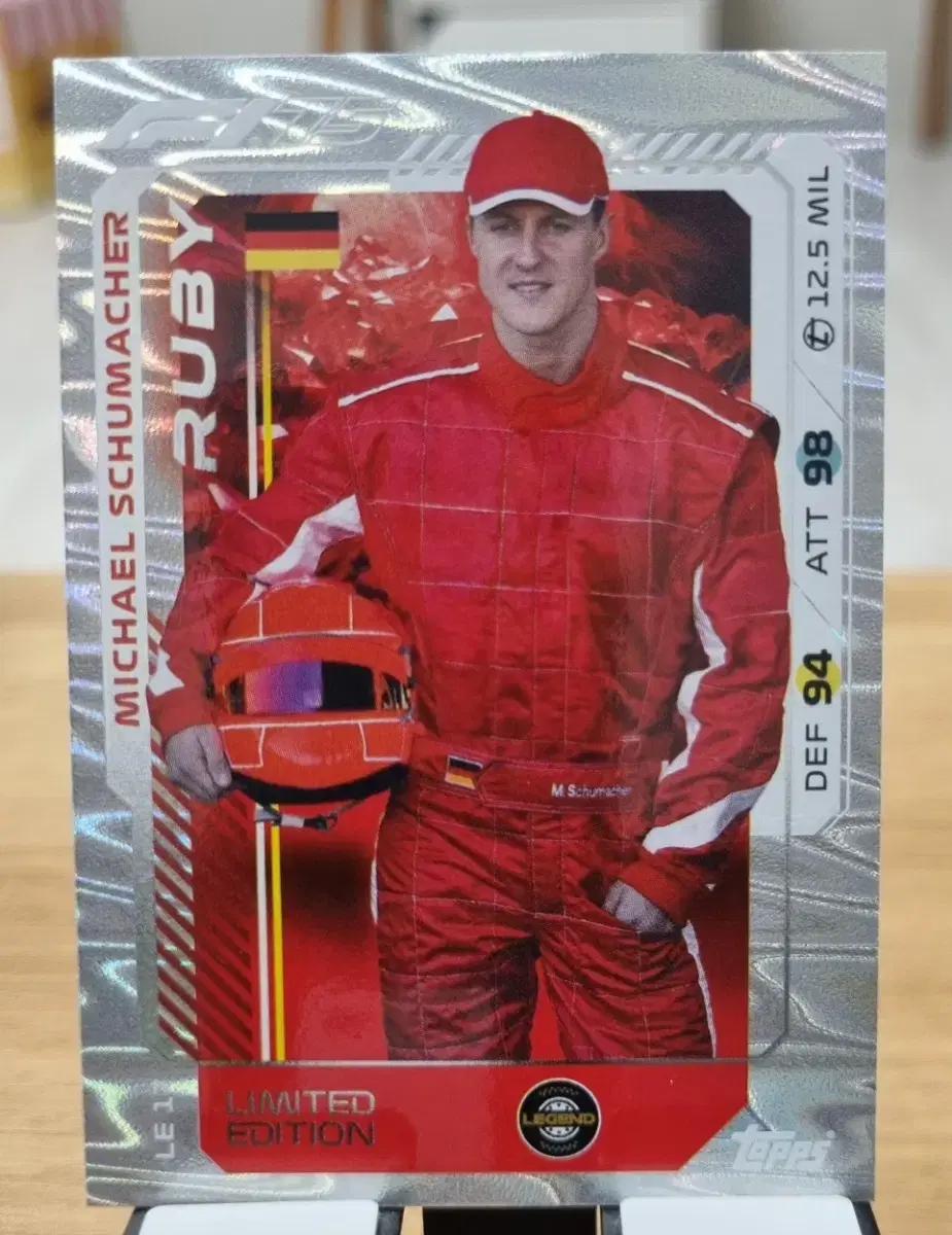 2025 F1 탑스 터보 어택 미하엘 슈마허 카드