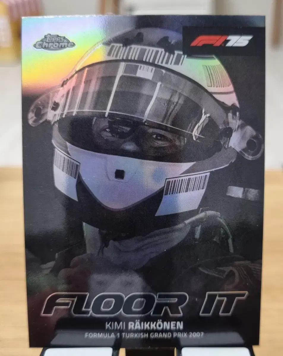 2025 F1 탑스 크롬 키미 라이코넨 인서트 카드