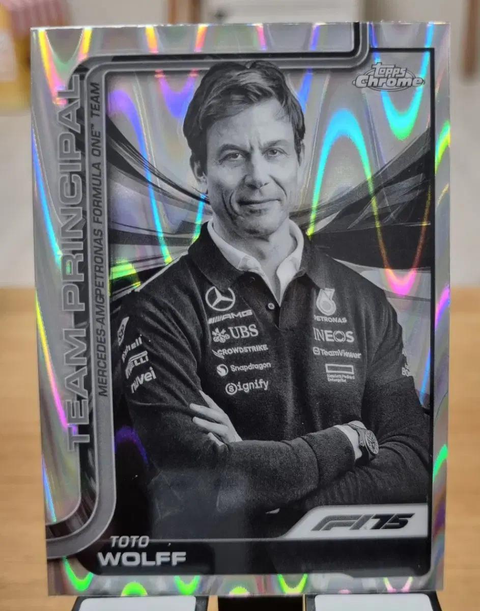2025 F1 탑스 크롬 토토 울프 레이웨이브 카드