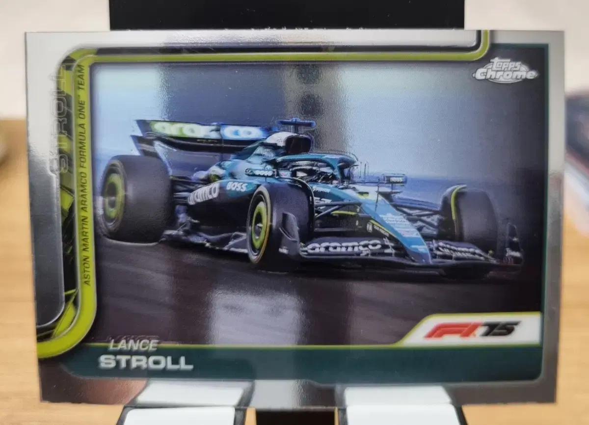 2025 F1 탑스 크롬 랜스 스트롤 카드