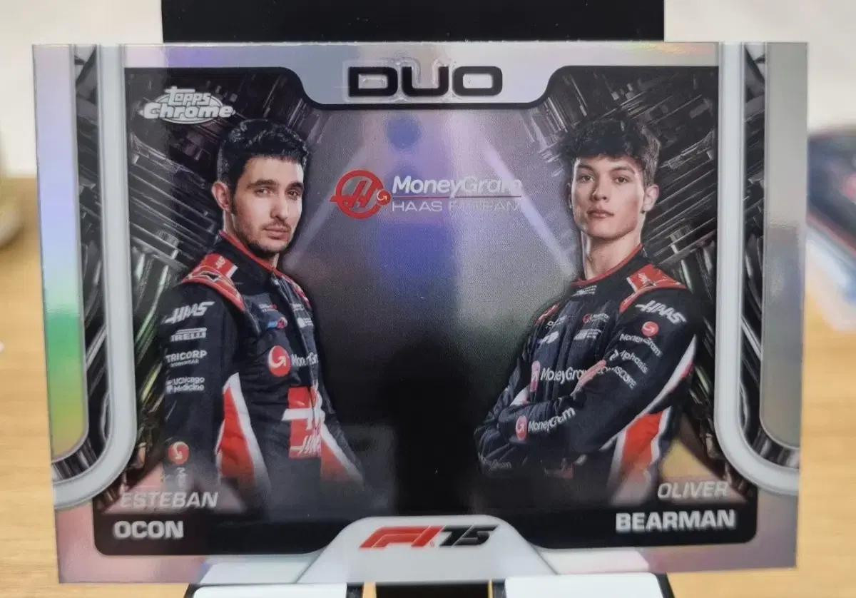 2025 F1 탑스 크롬 오콘 베어만 리플렉터 카드
