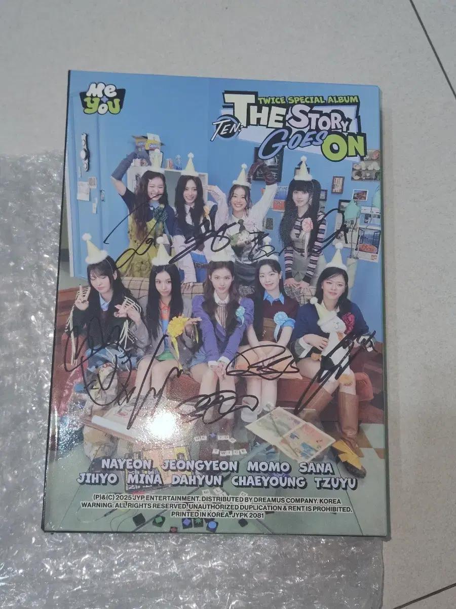 트와이스 10주년 앨범 TEN The Story Goes On TWICE