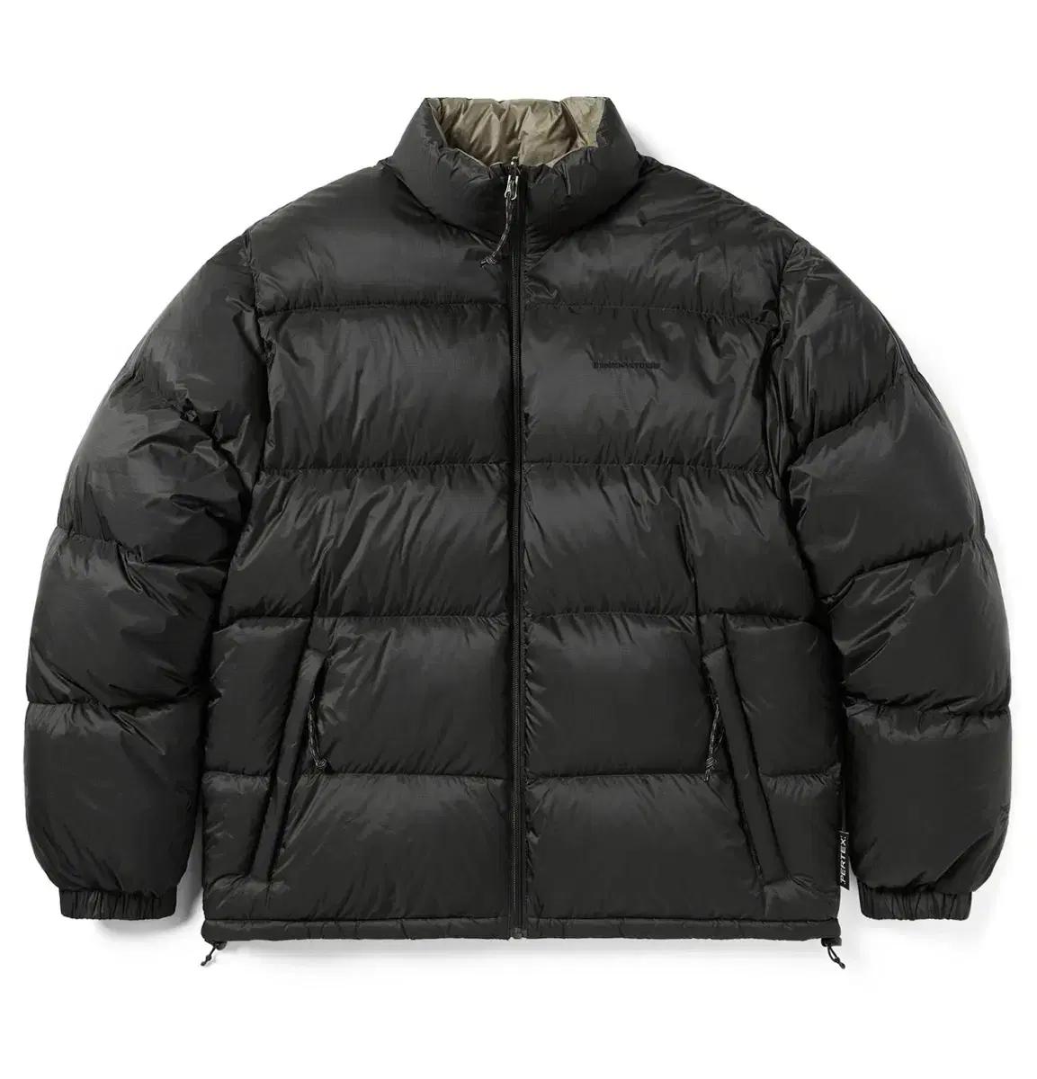 디스이즈네버댓 패딩 Reversible T Down Jacket 블랙 S