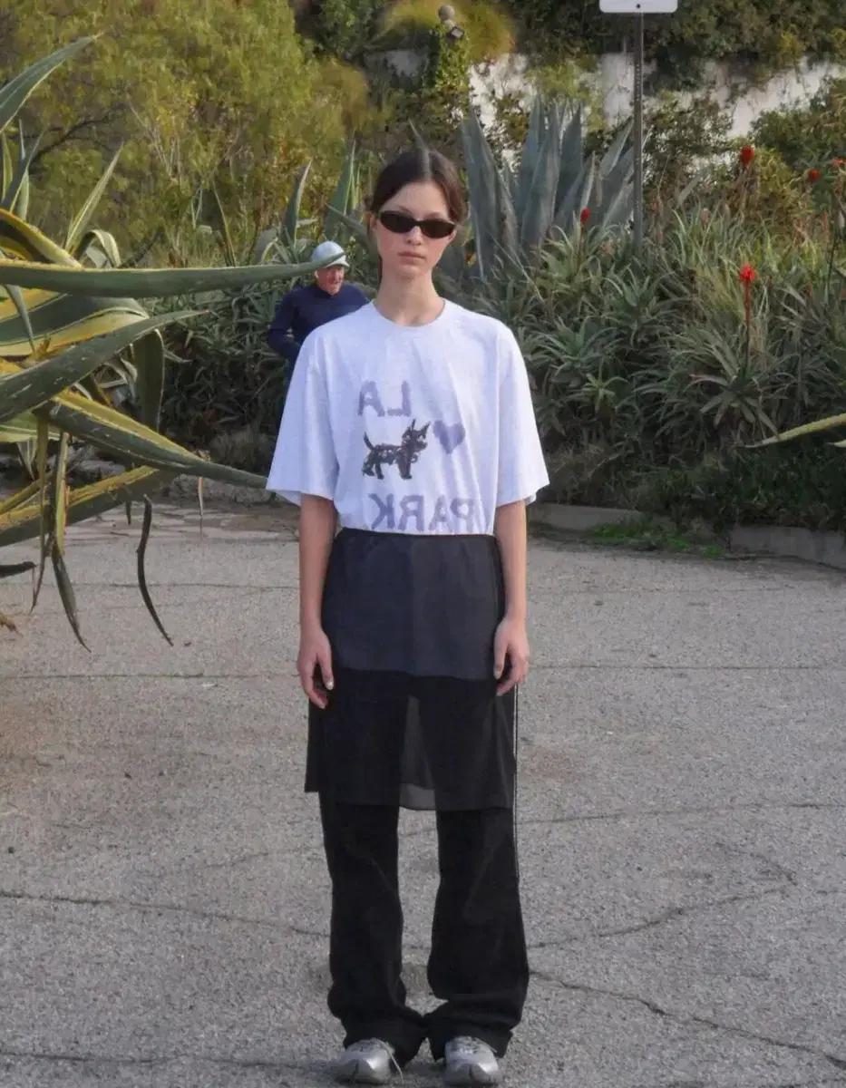 [2회 착용/S]로우클래식 LOVE PARK T-SHIRT