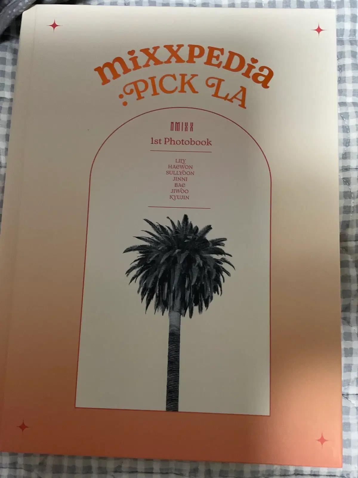 엔믹스 믹스피디아 PICK LA 포토북