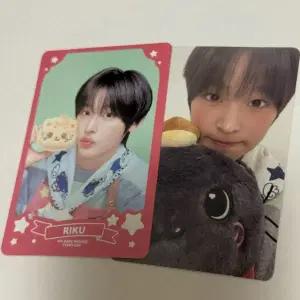 엔시티 위시 베이커리 팝업 트레카 포토카드 포카 리쿠 세트 일괄