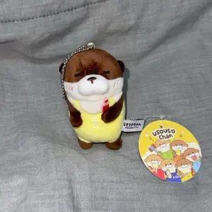 (새상품)개구쟁이 우소우소짱 색연필 8cm 키링 인형[잡화]