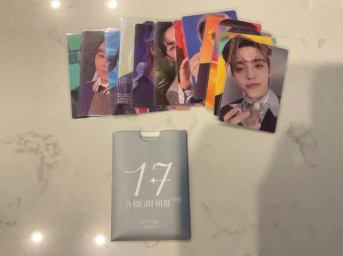 세븐틴 17 is right here 포카 세트