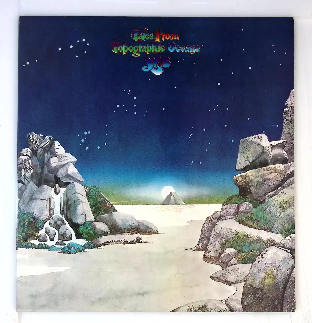 Yes Tales from Topographic 2LP 79년 일본