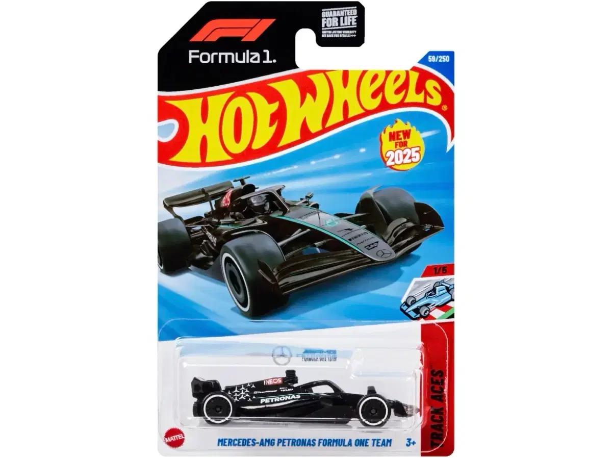 핫휠 F1 메르세데스 AMG 페트로나스 블리스터 파손