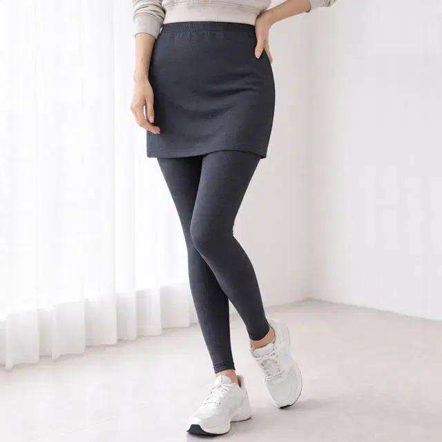 쎄샵 ST132 봄가을용 후들 치렝스 차콜그레이 FREE-1개