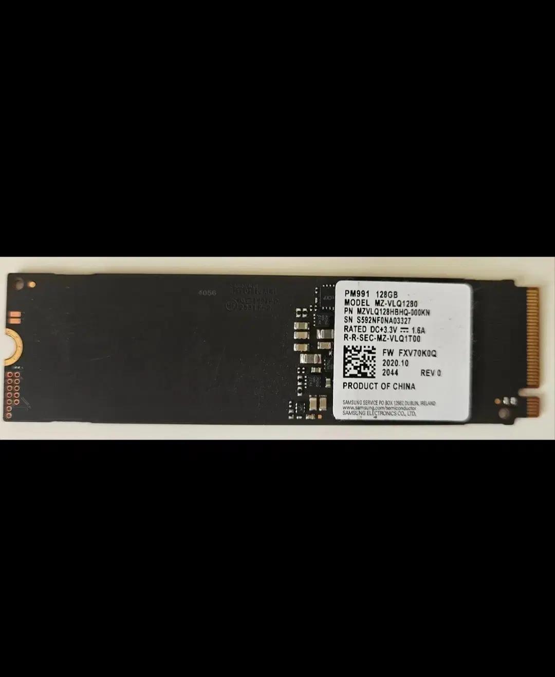 삼성 PM991 128GB M.2 NVMe SSD