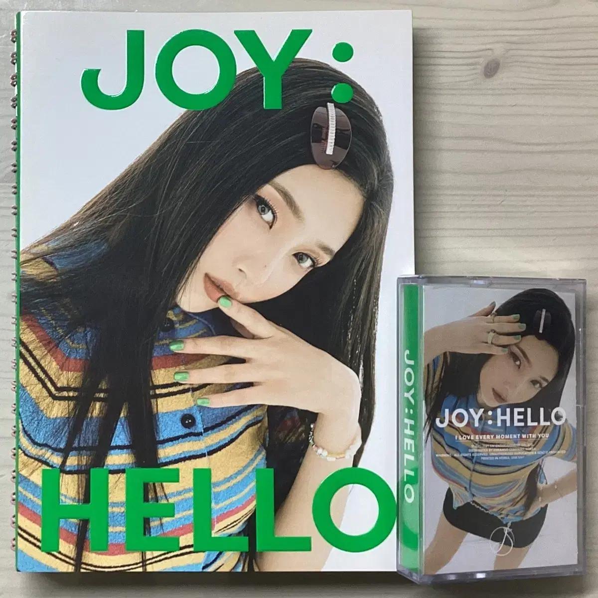 레드벨벳 조이 안녕 포토북 & 카세트 테이프 앨범
