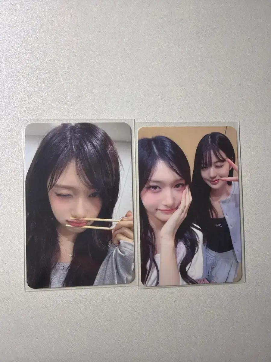아이브 이서 포카 일괄로 팔아요