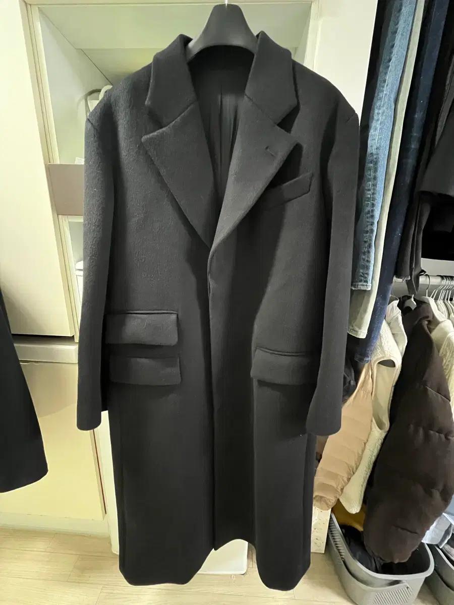 마마가리 / 24fw 생로랑 블랙핑크 로제 코트 샘플 / 48-50
