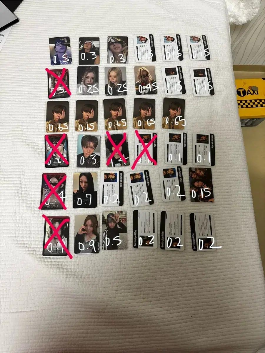 올데프 팝업 반다나 벳지 운세 포스터 키링 스티커퍼즐우찬영서애니타잔베일리