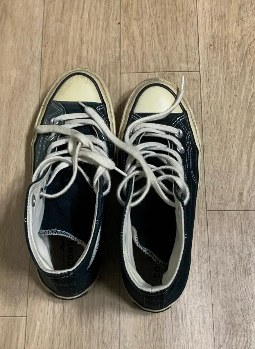 컨버스 척테일러 70 하이 블랙 240