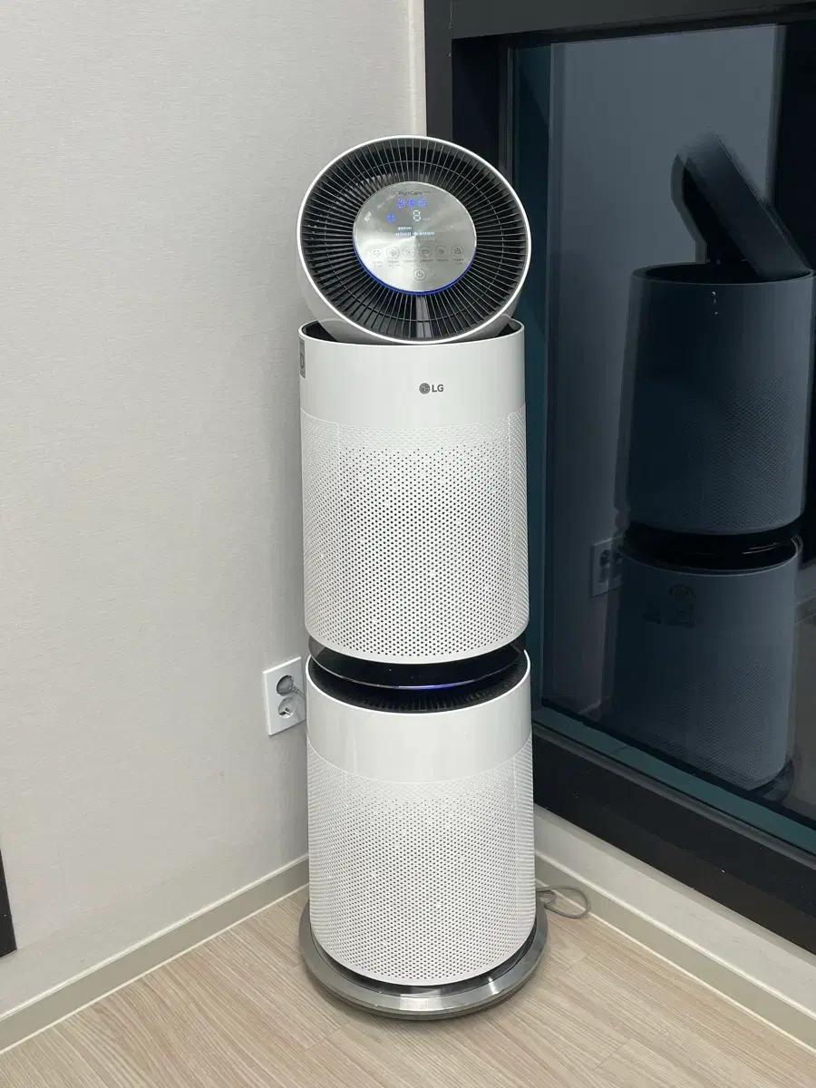 LG 퓨리케어 360 공기청정기 2단 AS280DWFC