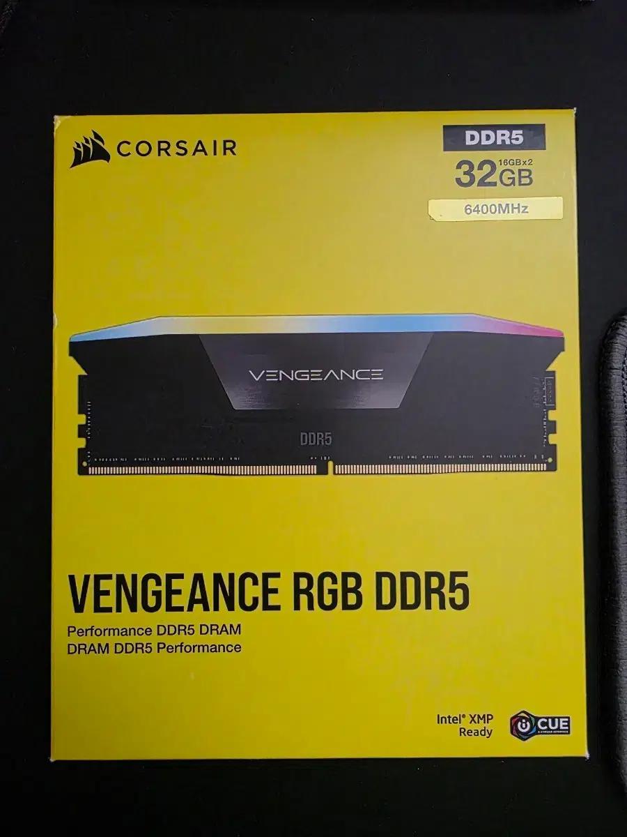 CORSAIR 벤젠스 DDR5 32GB 6400MHz RGB CL36
