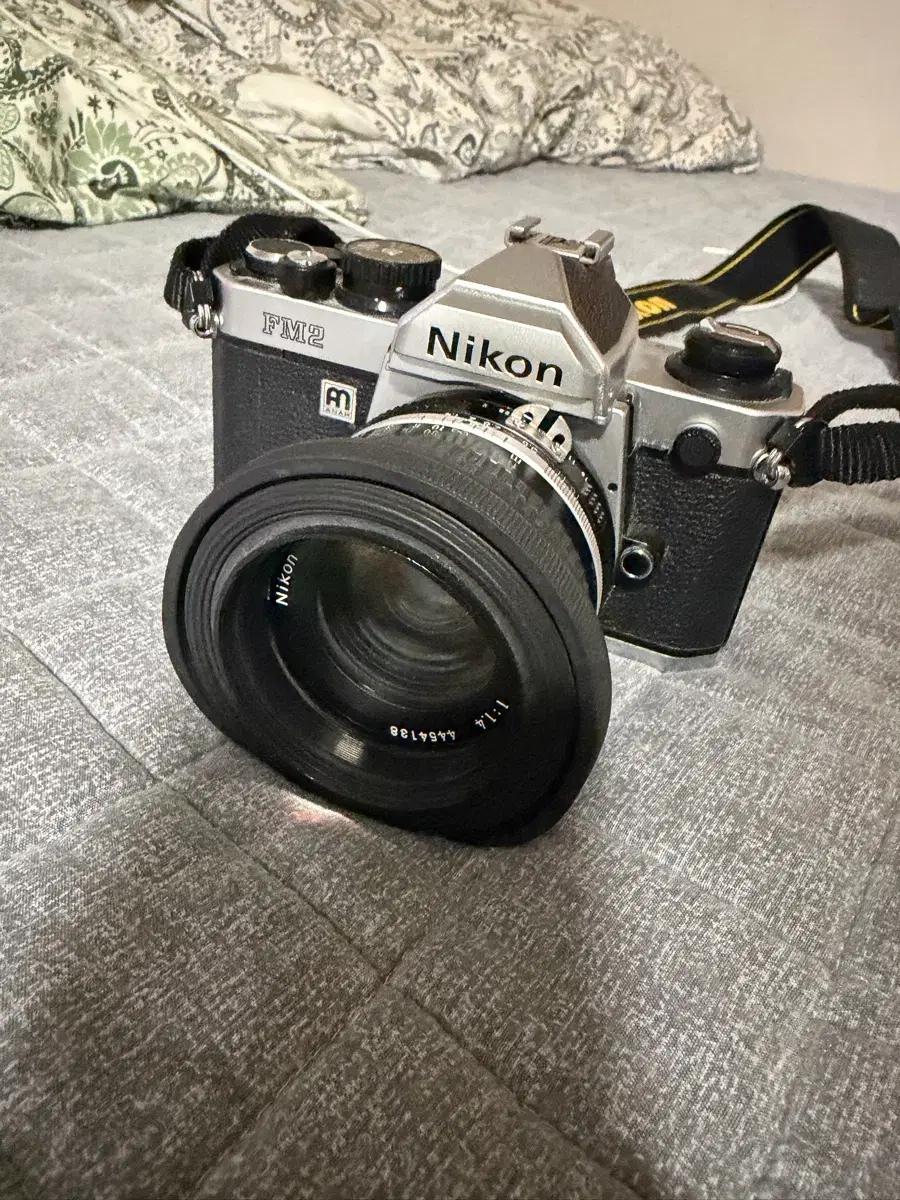 (민트급) fm2 필름카메라 +50mm 단렌즈 f/1.4 최대개방+암실