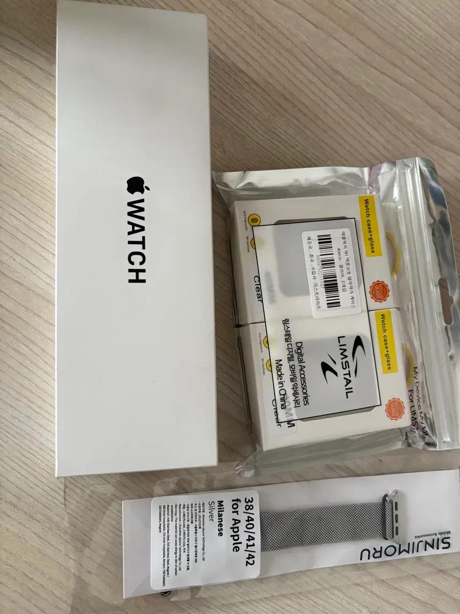 애플워치 se 3 40mm 미드나잇 s/m 단순개봉 새상품