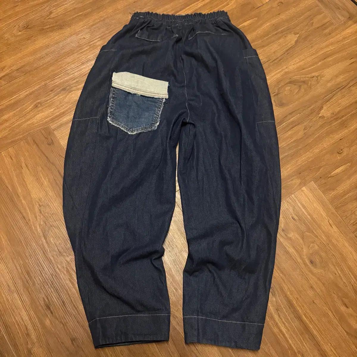 JAPANESE VINTAGE POCKET DETAIL WIDE PANT
