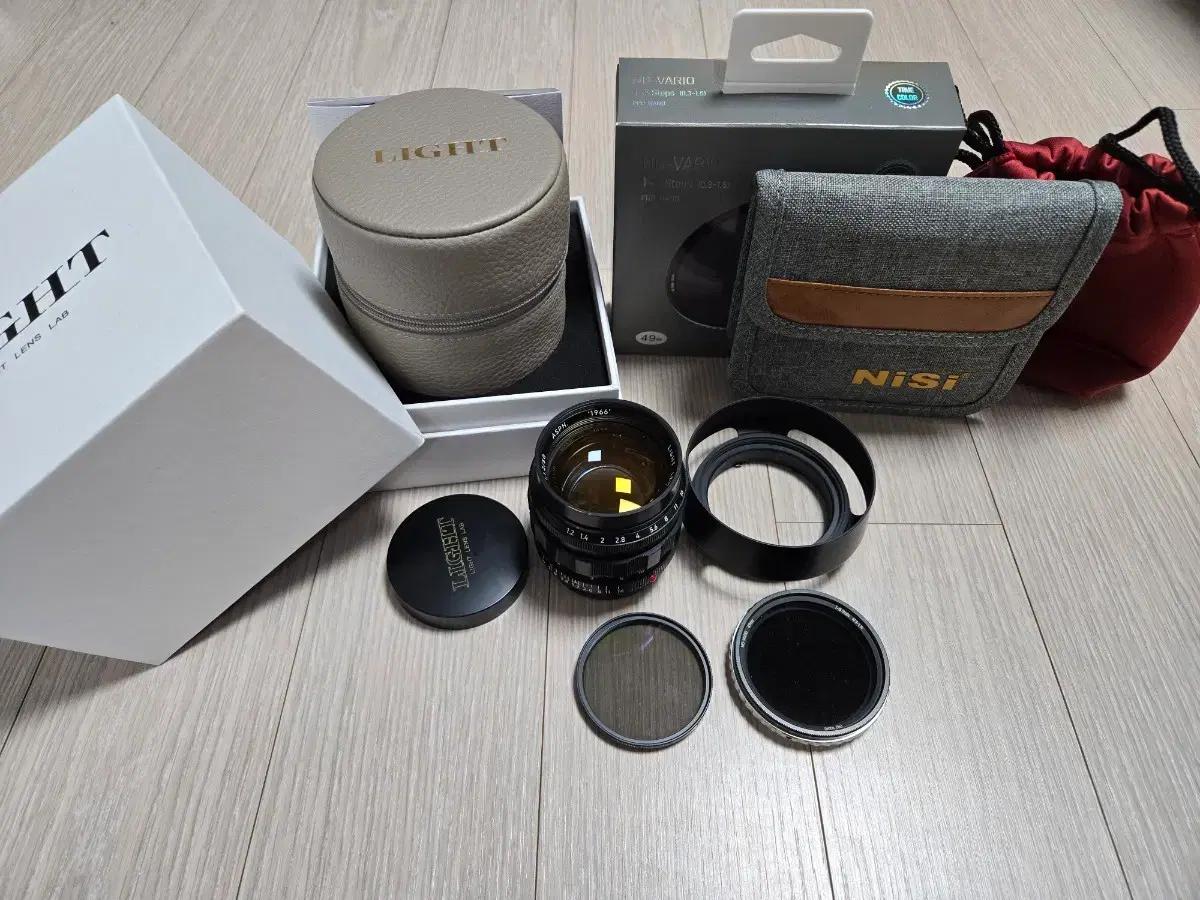 Light Lens LAB M 50mm f1.2 복각녹티