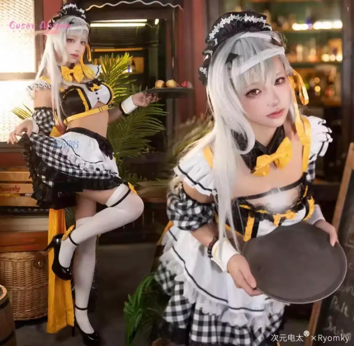 니케 모더니아 메이드복 코스프레 and GALLERY 콜라보