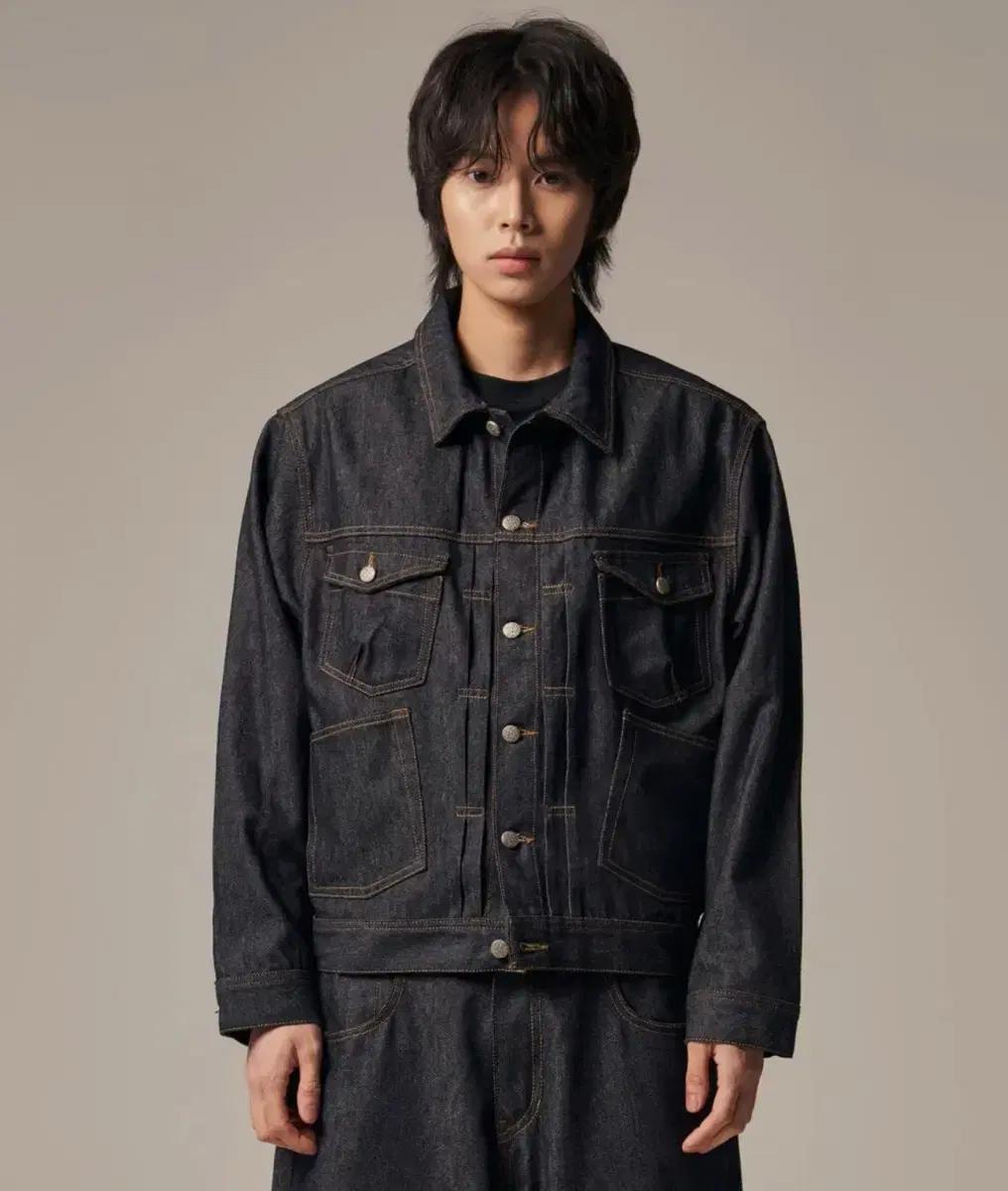 아이돈워너셀 데님 자켓 인디고 Denim Jacket Indigo
