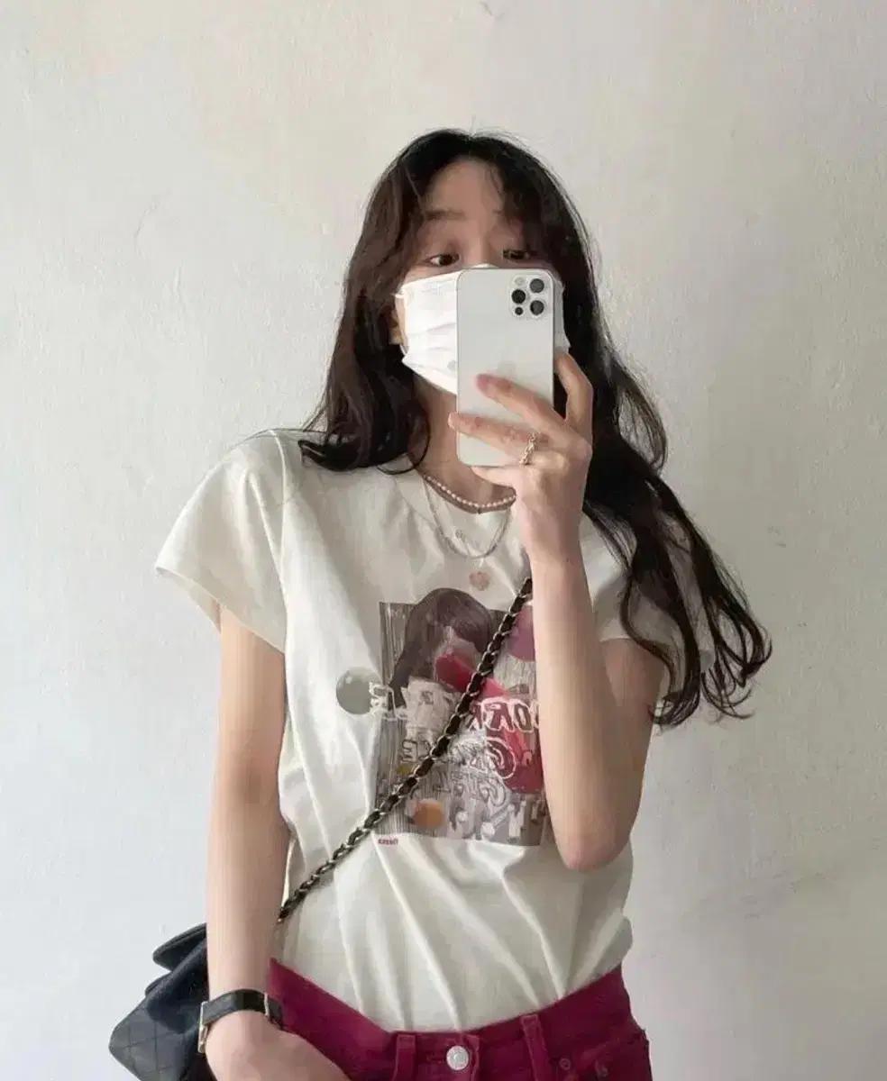 플레따 ADORKABLE GIRL TEE 반팔티 핑크 컬러