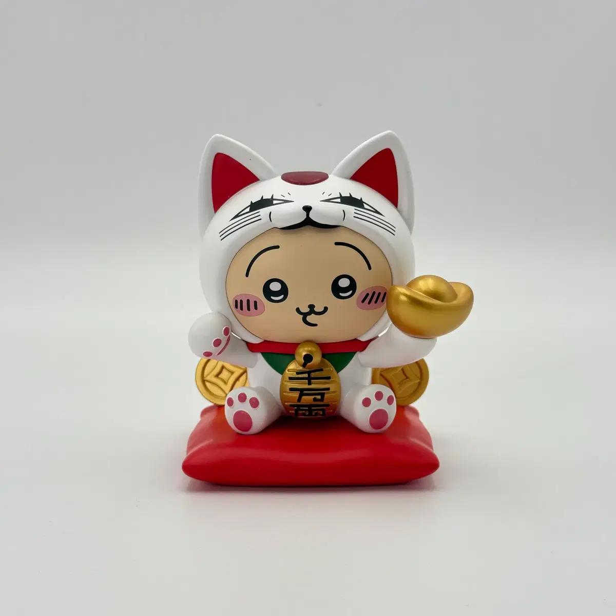 치이카와 MEOW7 우사기 마네키네코 레진 피규어